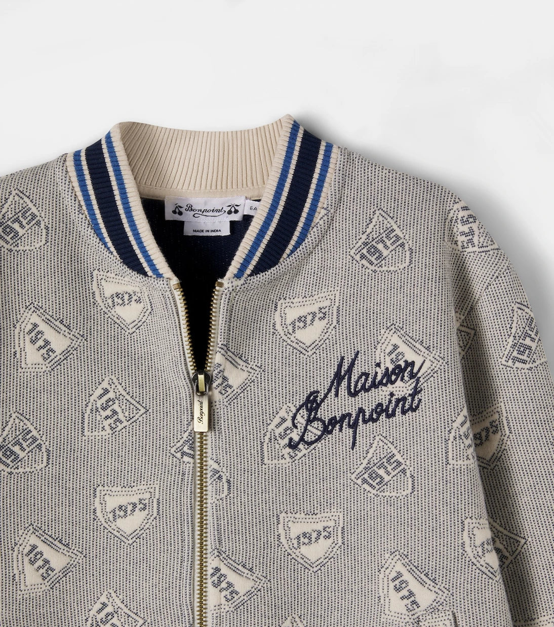 Bonpoint - Lantern cotton-blend jacquard jacket