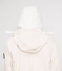 Ivory Hooded Parka