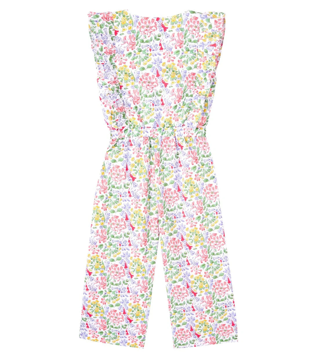 La Coqueta - Floral cotton jumpsuit
