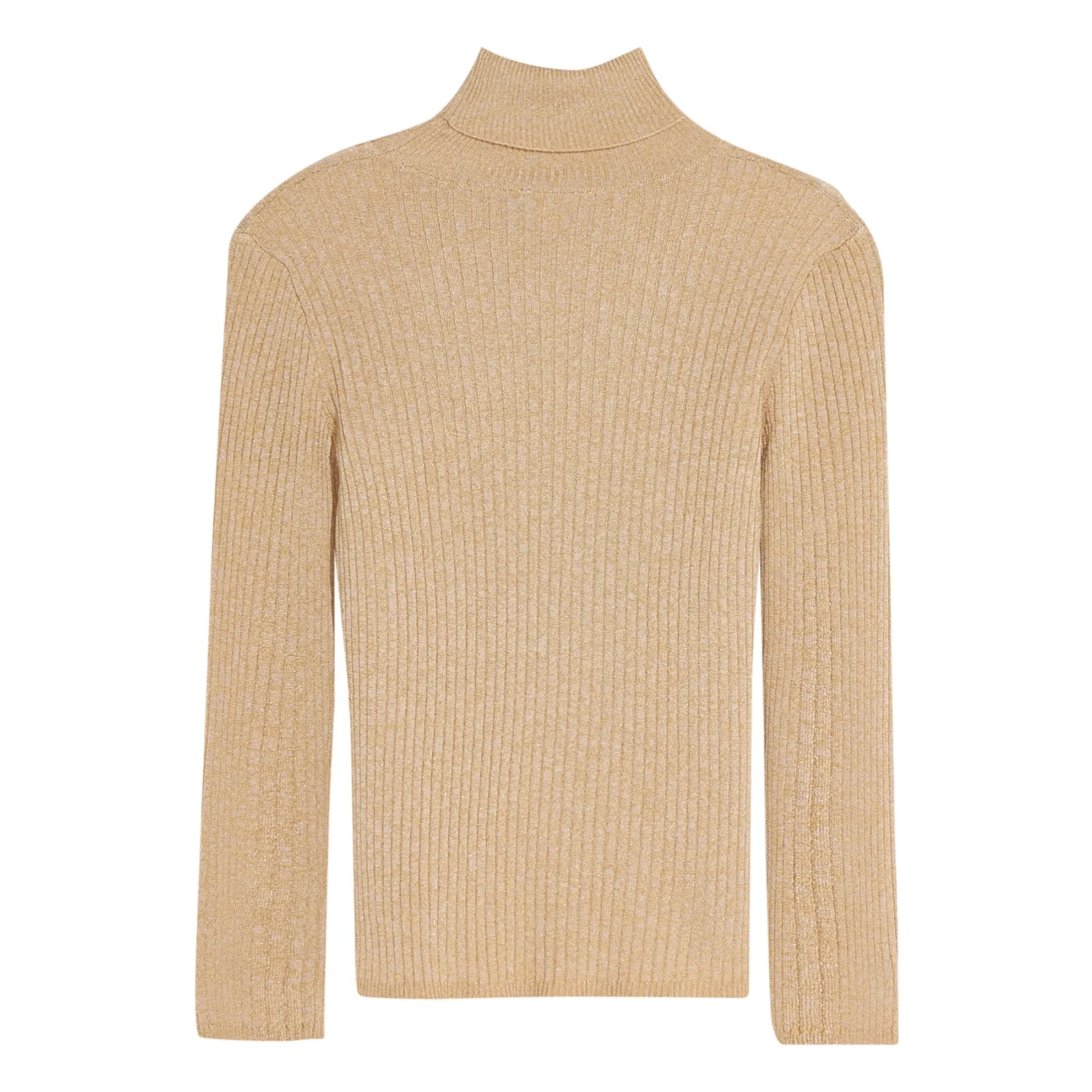 Bellerose - Anolux Lurex turtleneck | Sand