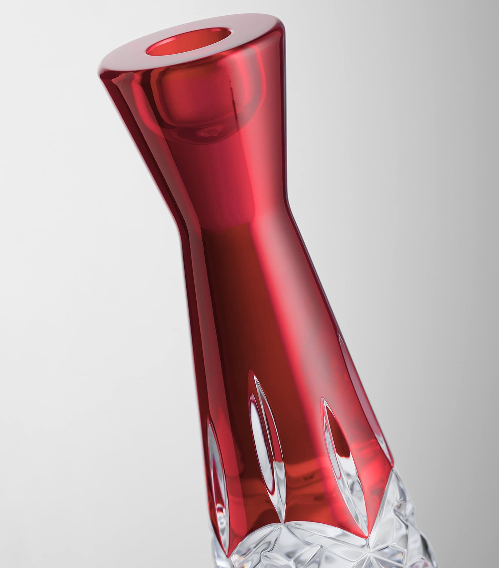 Crystal Lismore Candlesticks (Set of 2)