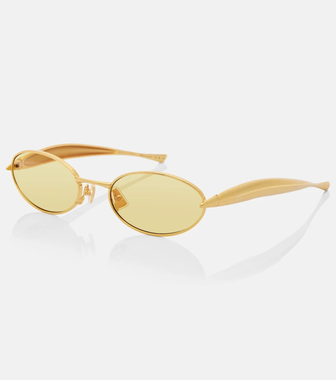 Bottega Veneta - Sardine oval sunglasses