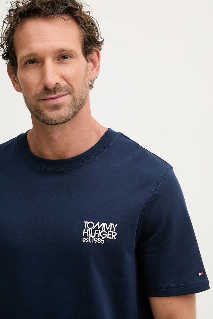 Tommy Hilfiger тениска basic мъжка памучна