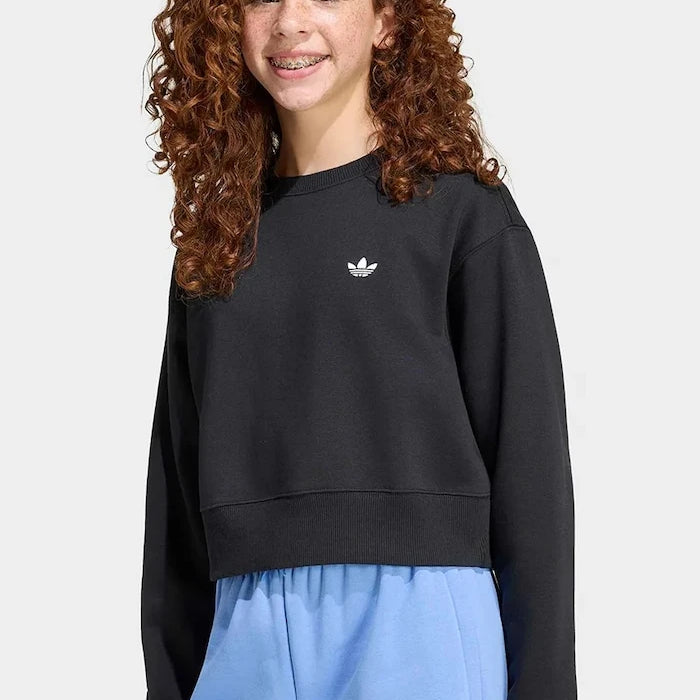 adidas Originals pamuklu çocuk sweatshirt