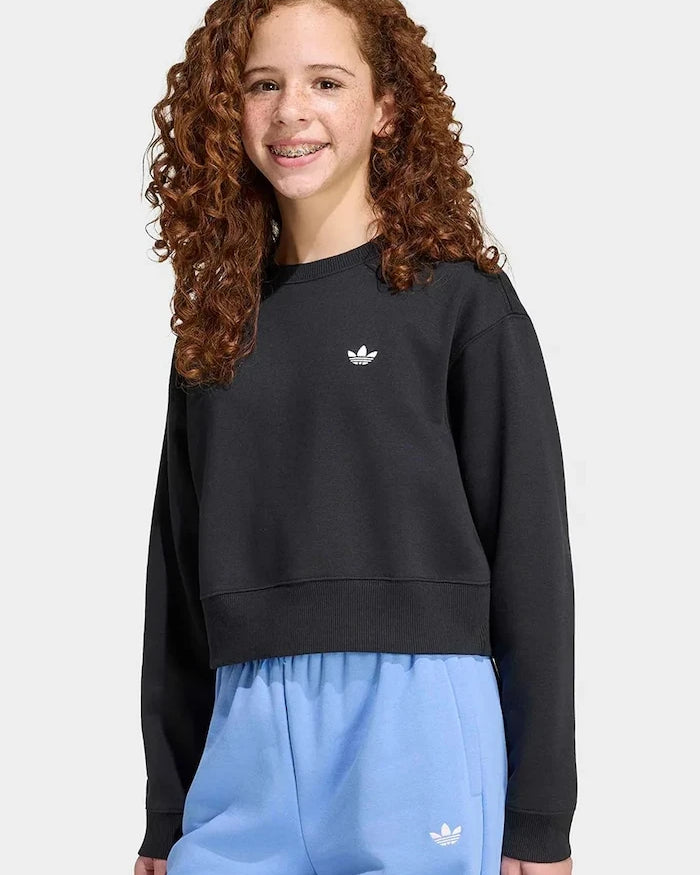 adidas Originals pamuklu çocuk sweatshirt