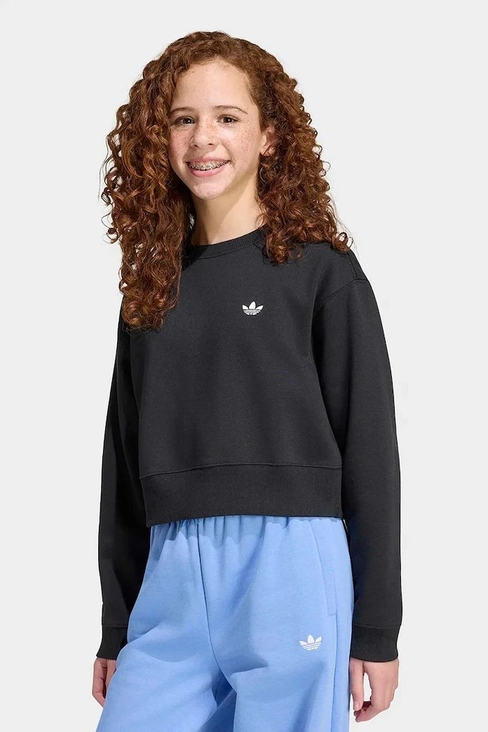 adidas Originals pamuklu çocuk sweatshirt