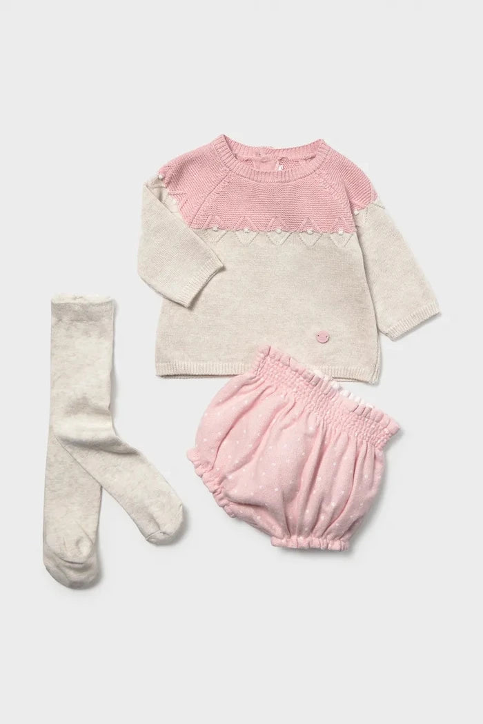 Mayoral Newborn комплект за бебе от памук