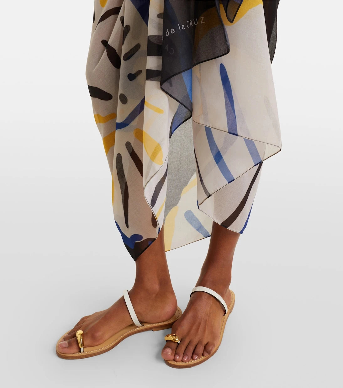 Cala de la Cruz - Luana printed beach cover-up