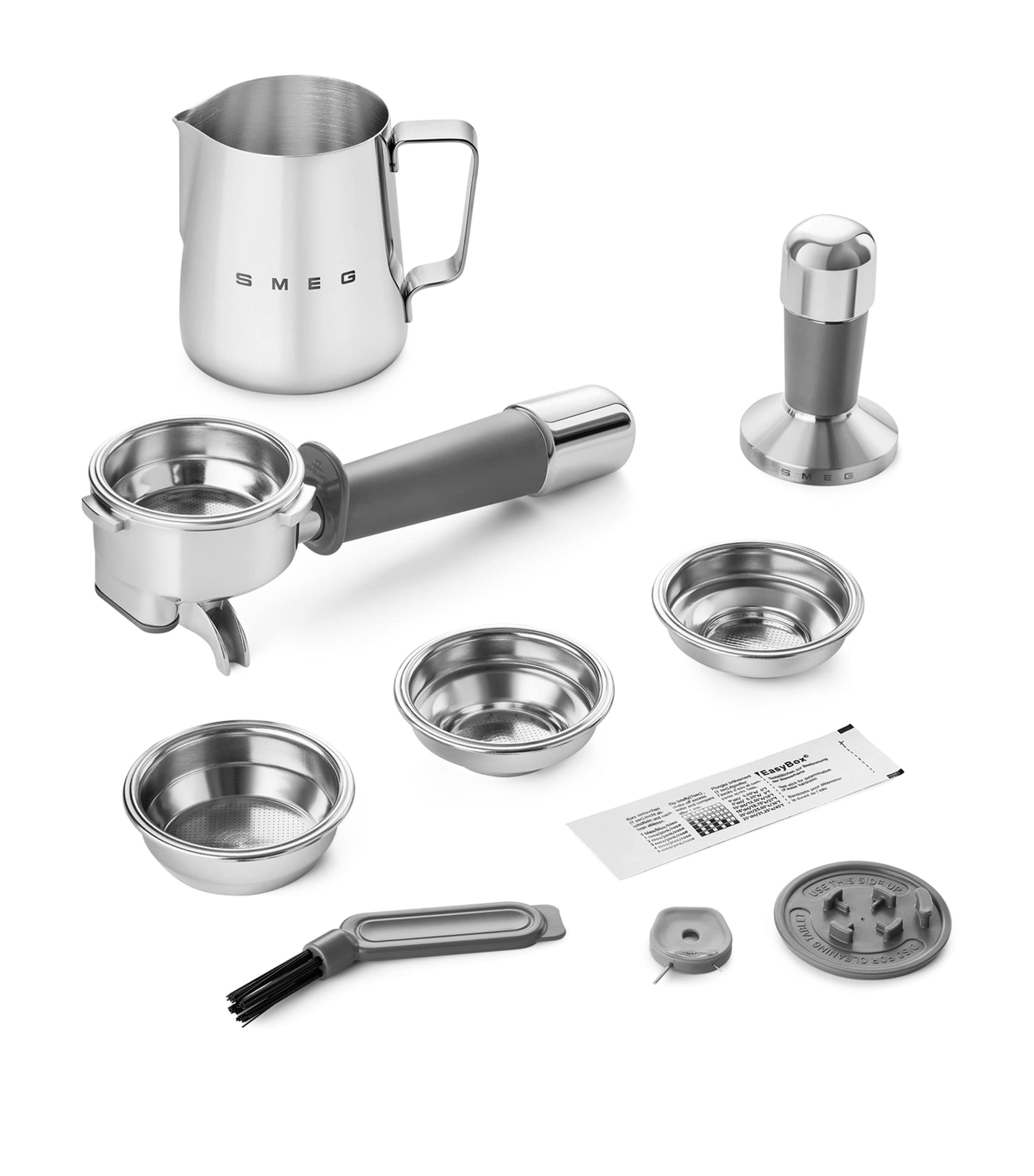 Smeg EGF03CRUK Espresso Coffee Machine with Grinder