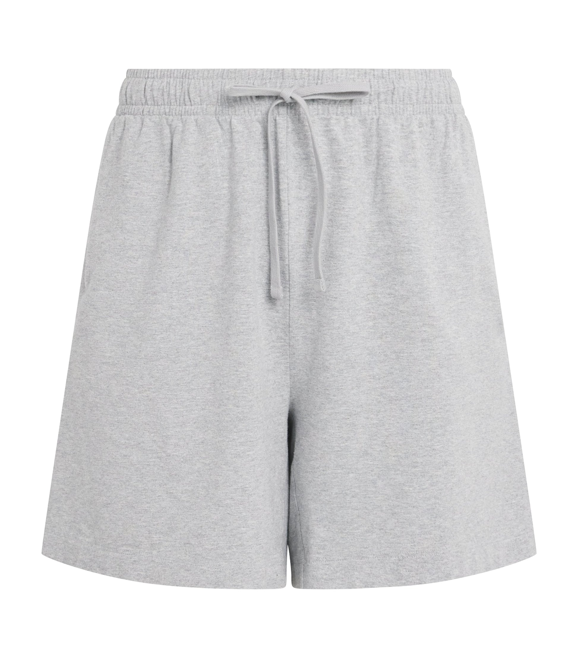Cotton-Blend Lounge Sweatshorts HEATHER GREY