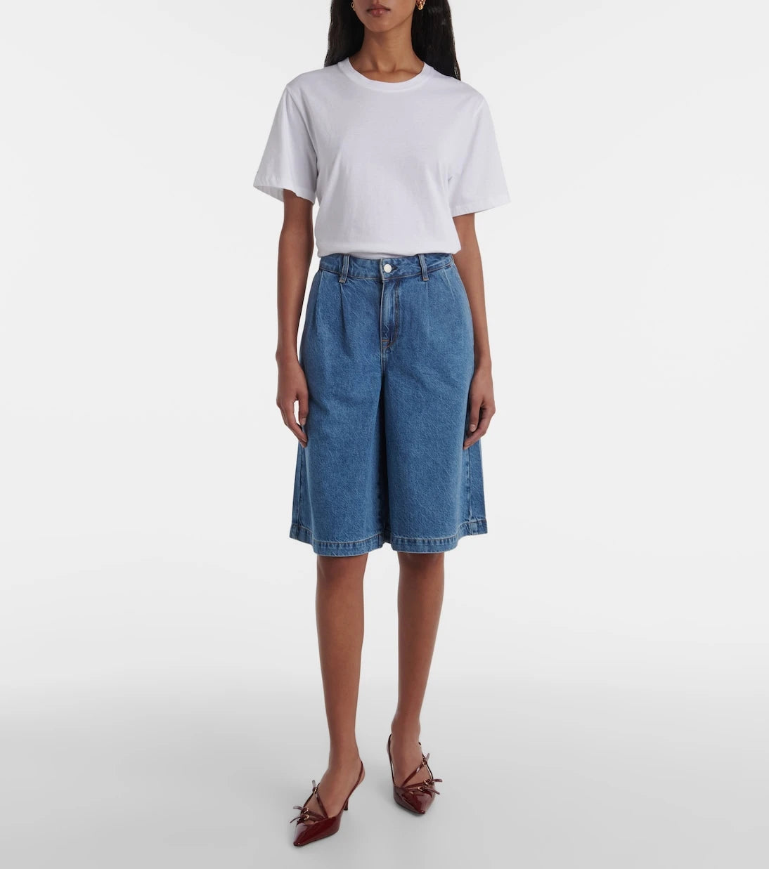 AG Jeans - Gran Canaria high-rise wide-leg shorts