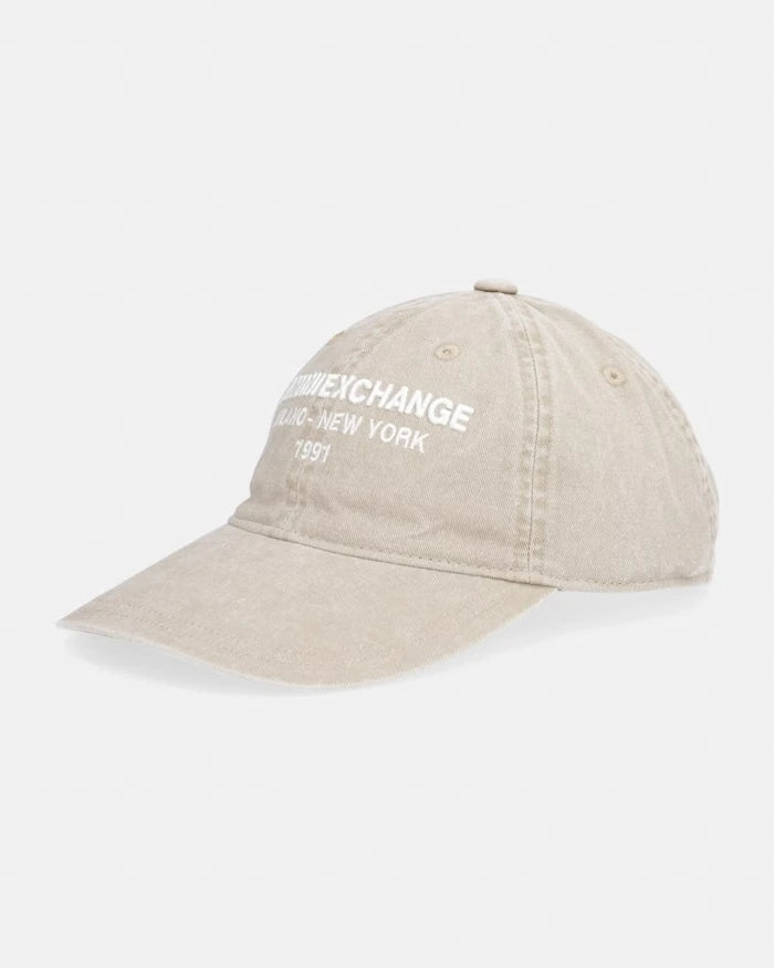 Armani Exchange pamuklu erkek бейзбол şapkası