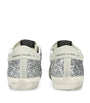 Silver Glitter Super-Star Sneakers