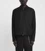 Represent Black Zip-Up Overshirt