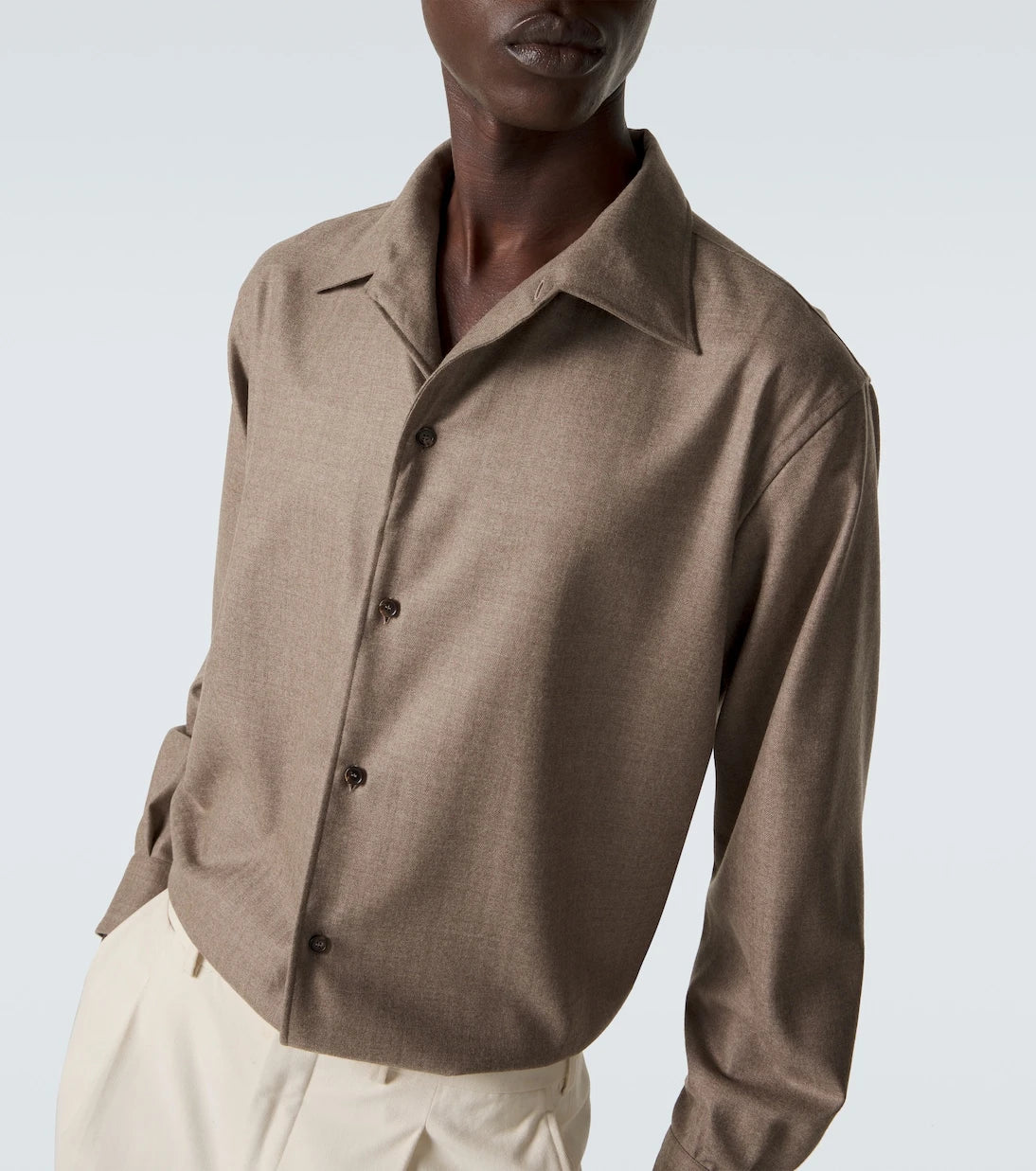 Loro Piana - Franco virgin wool shirt