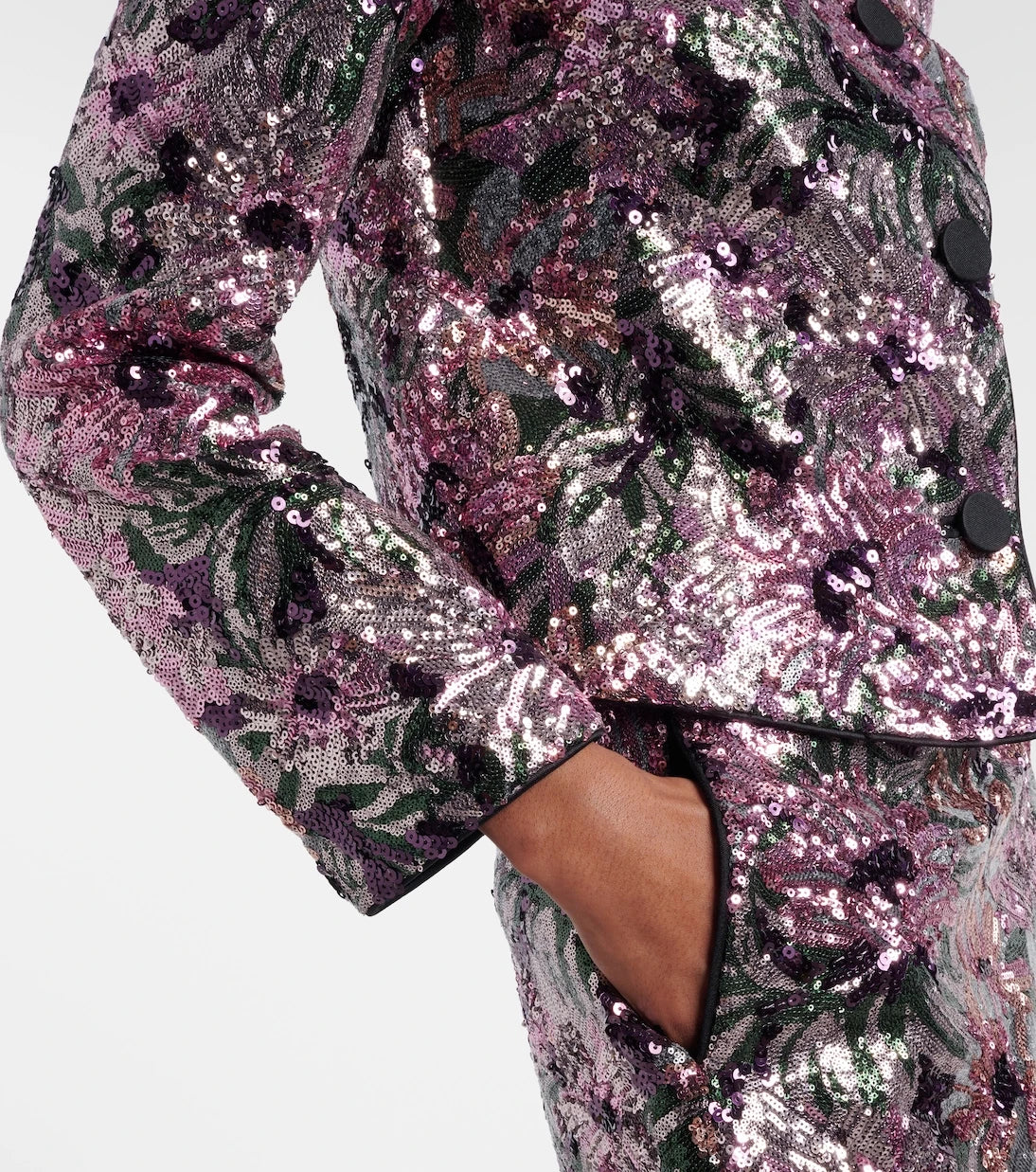 Self-Portrait - Sequined jacket