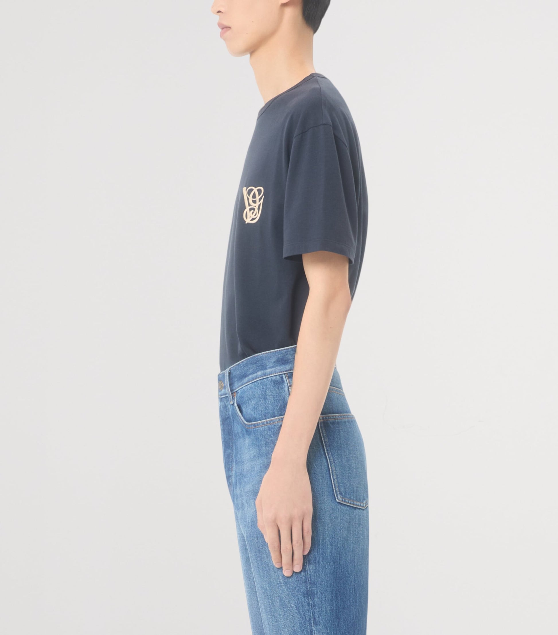 Valentino Garavani Cotton VG Embroidery T-Shirt