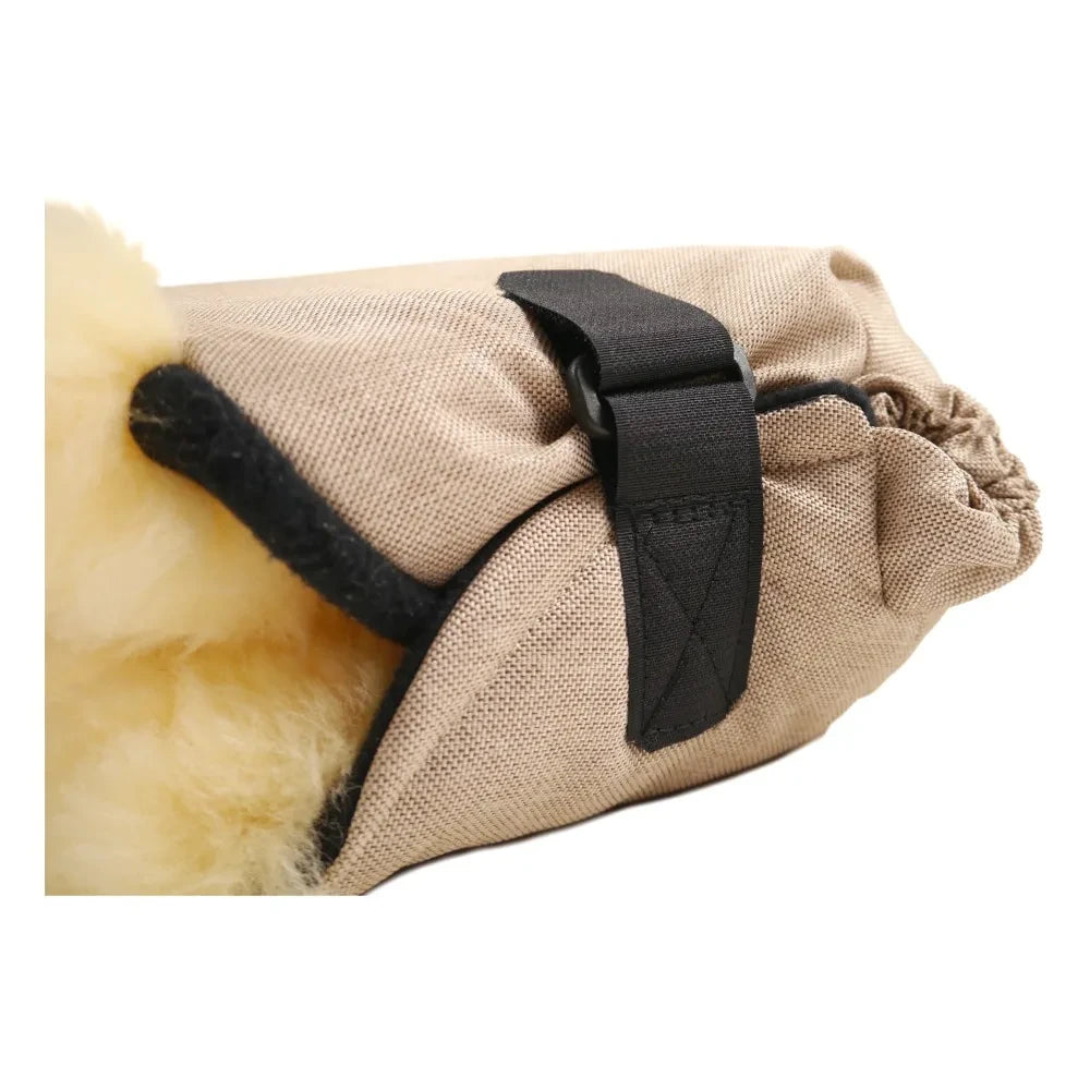 Kaiser - Double Sheepskin Hand Warmer  | Charcoal grey