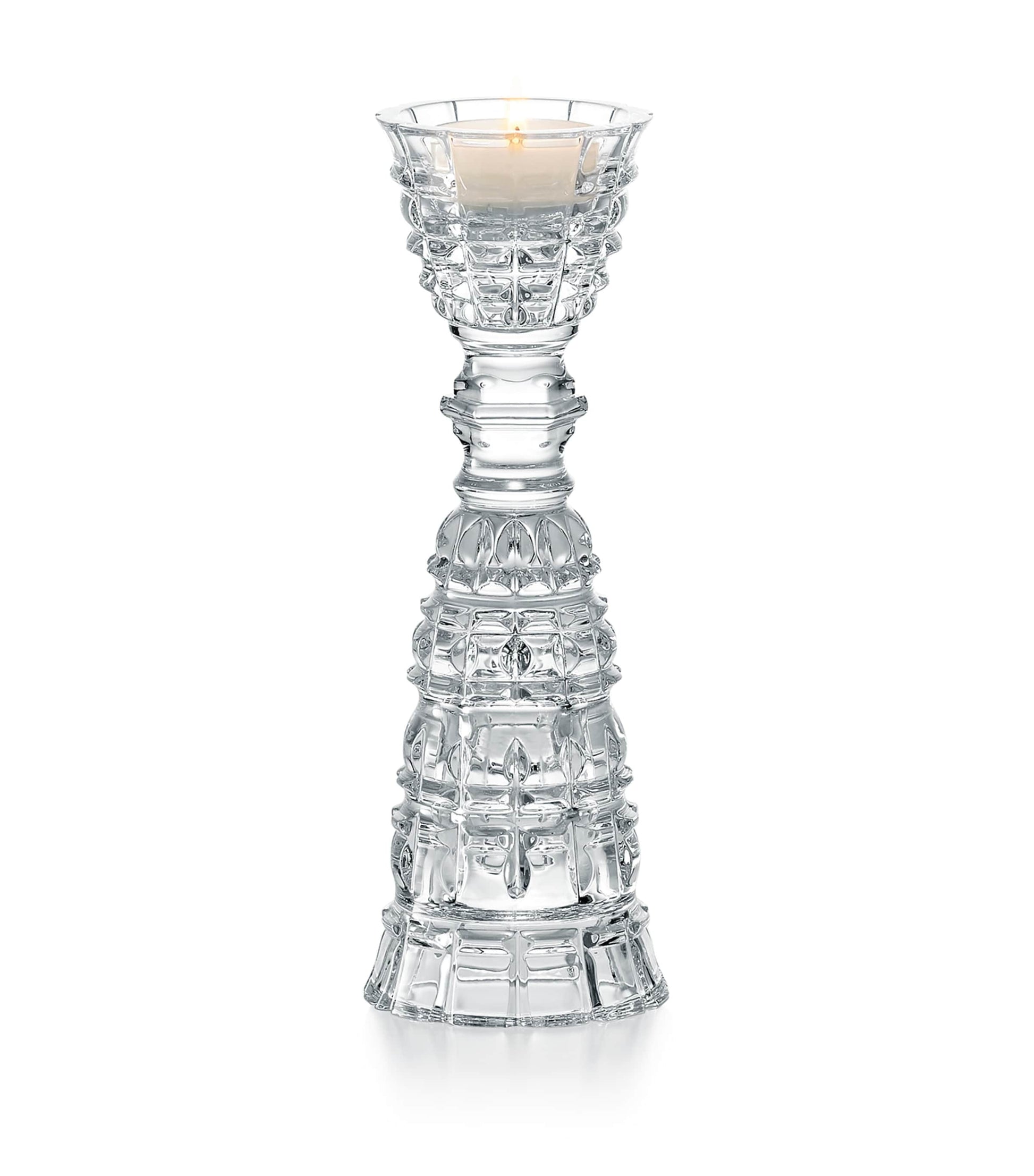 Crystal New Antique Mirage Dual Vase (21cm)