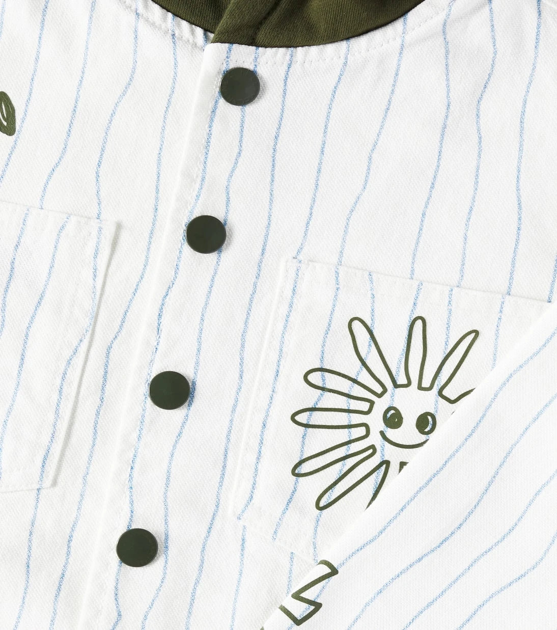 Stella McCartney Kids - جاكيت من القطن المطبوع