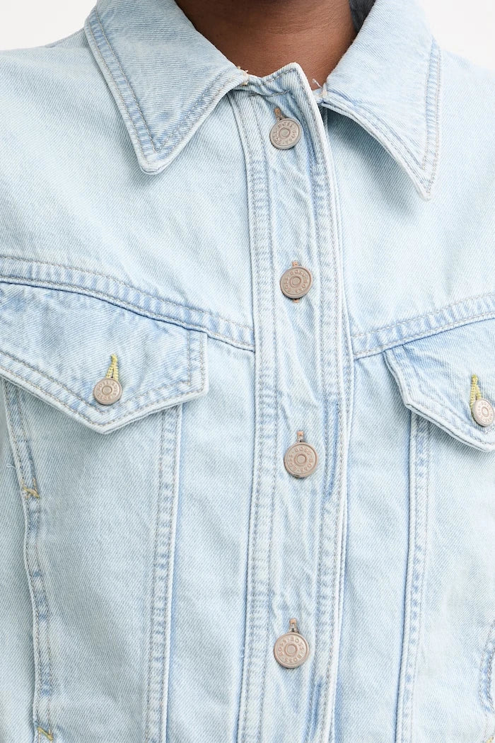 BOSS Orange Kadın Denim C VEST 1.0
