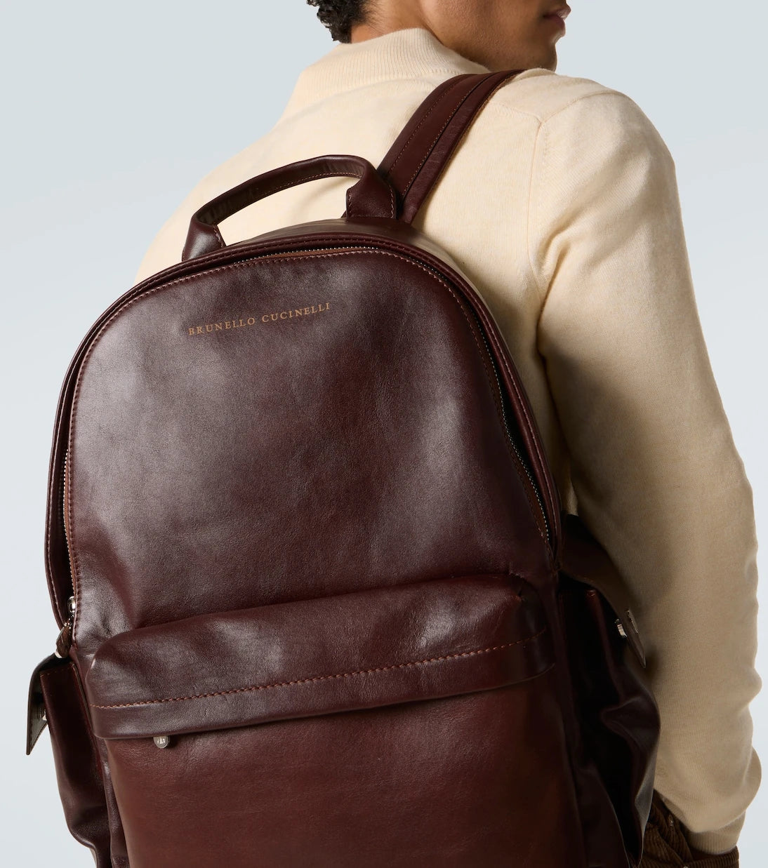 Brunello Cucinelli - Leather backpack