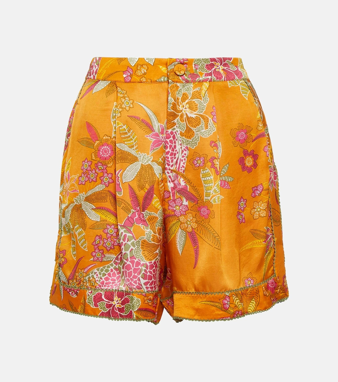 Poupette St Barth - Isabelle floral high-rise shorts