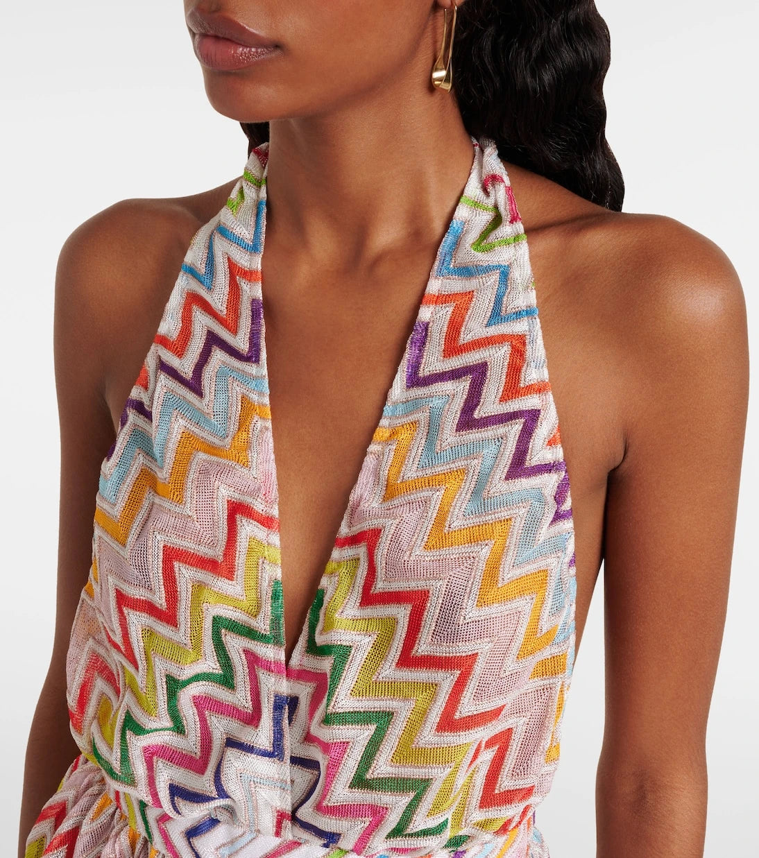 Missoni - Zigzag lamé romper