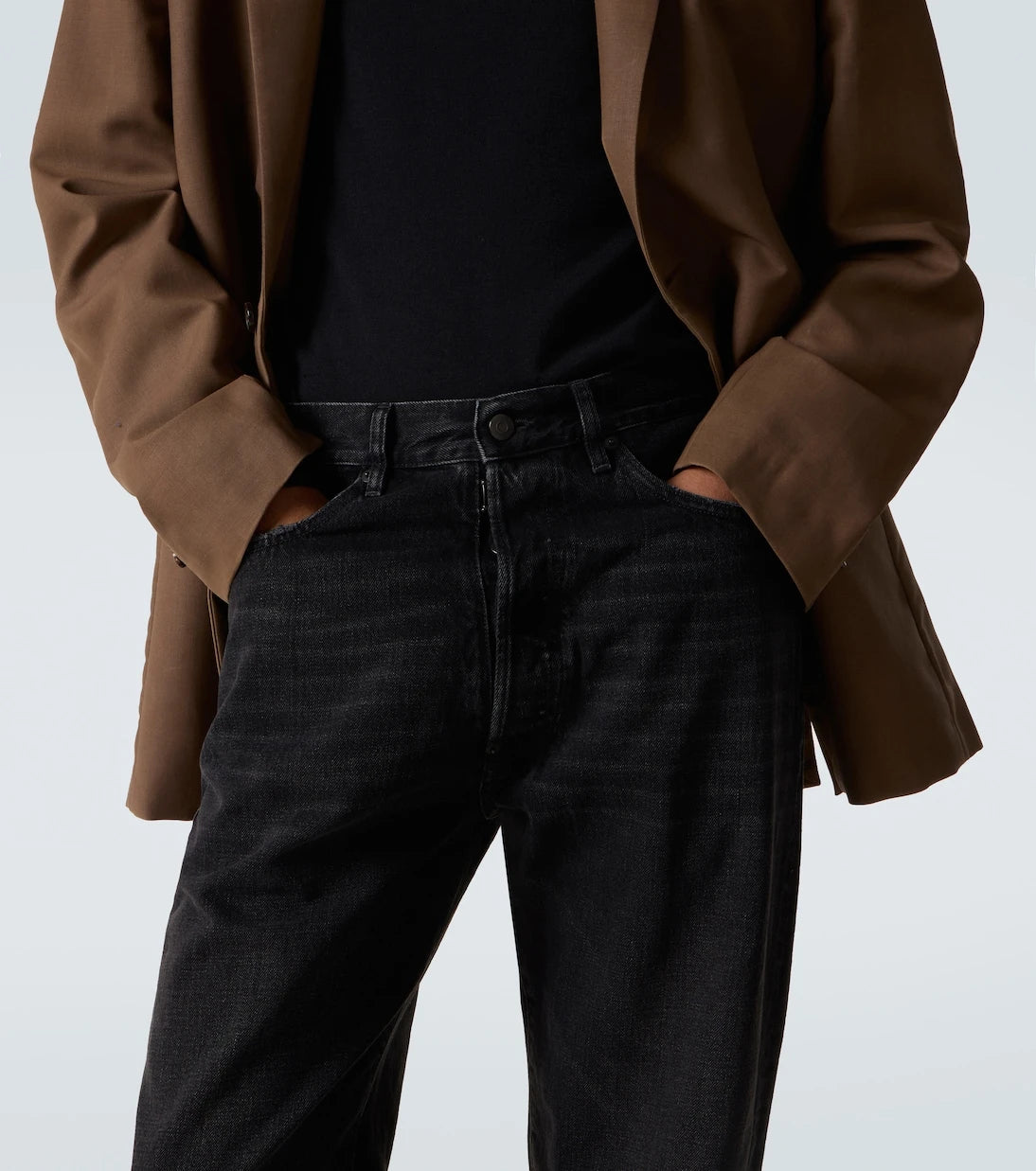 Maison Margiela - Mid-rise straight jeans