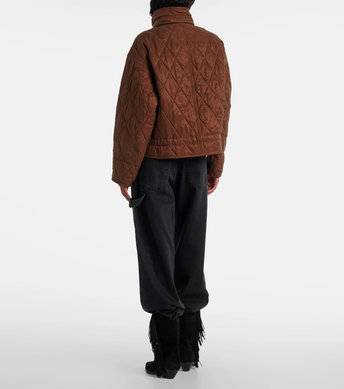 Marant Etoile - Zakiane quilted satin jacket