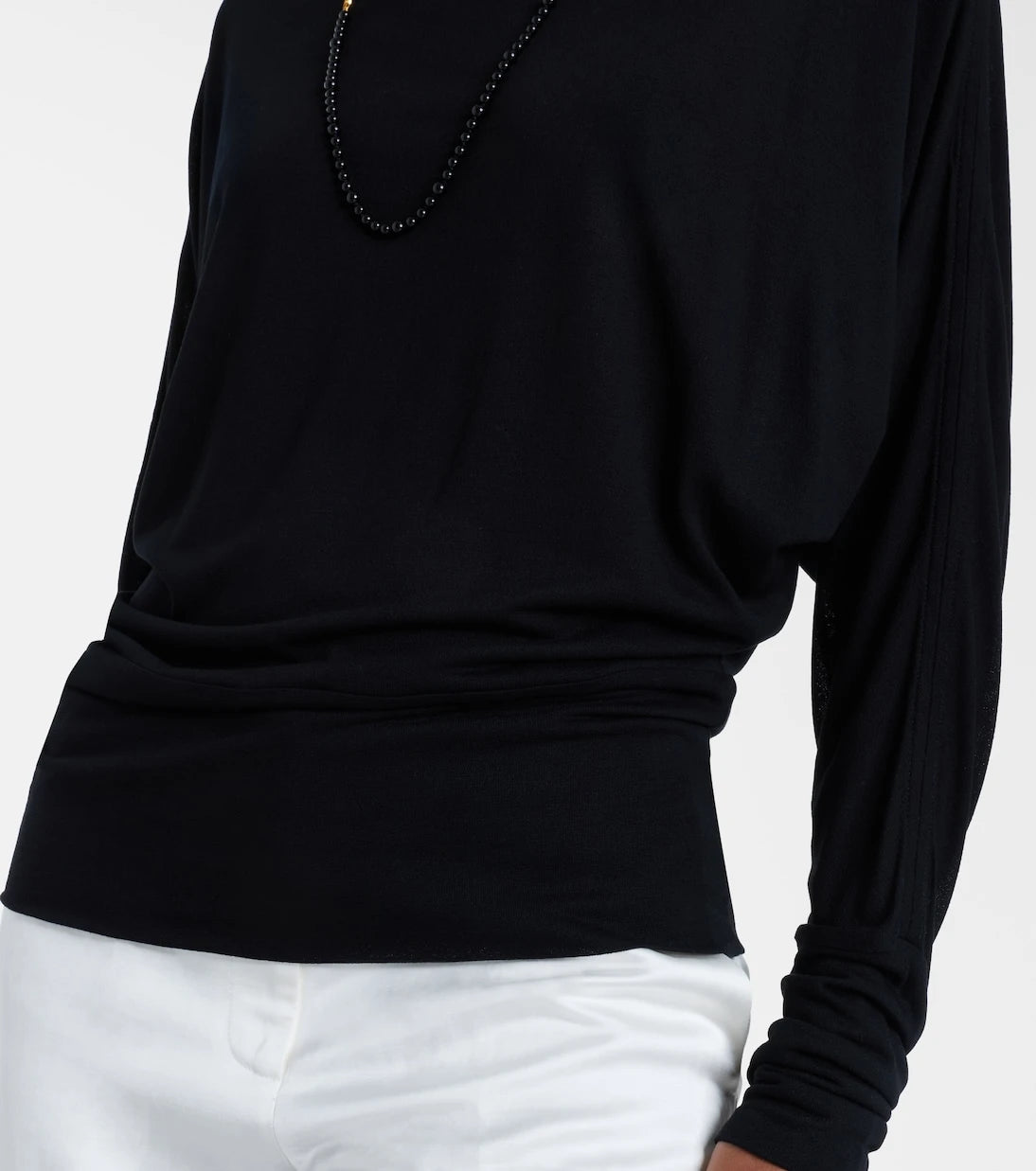 Toteme - Draped jersey top