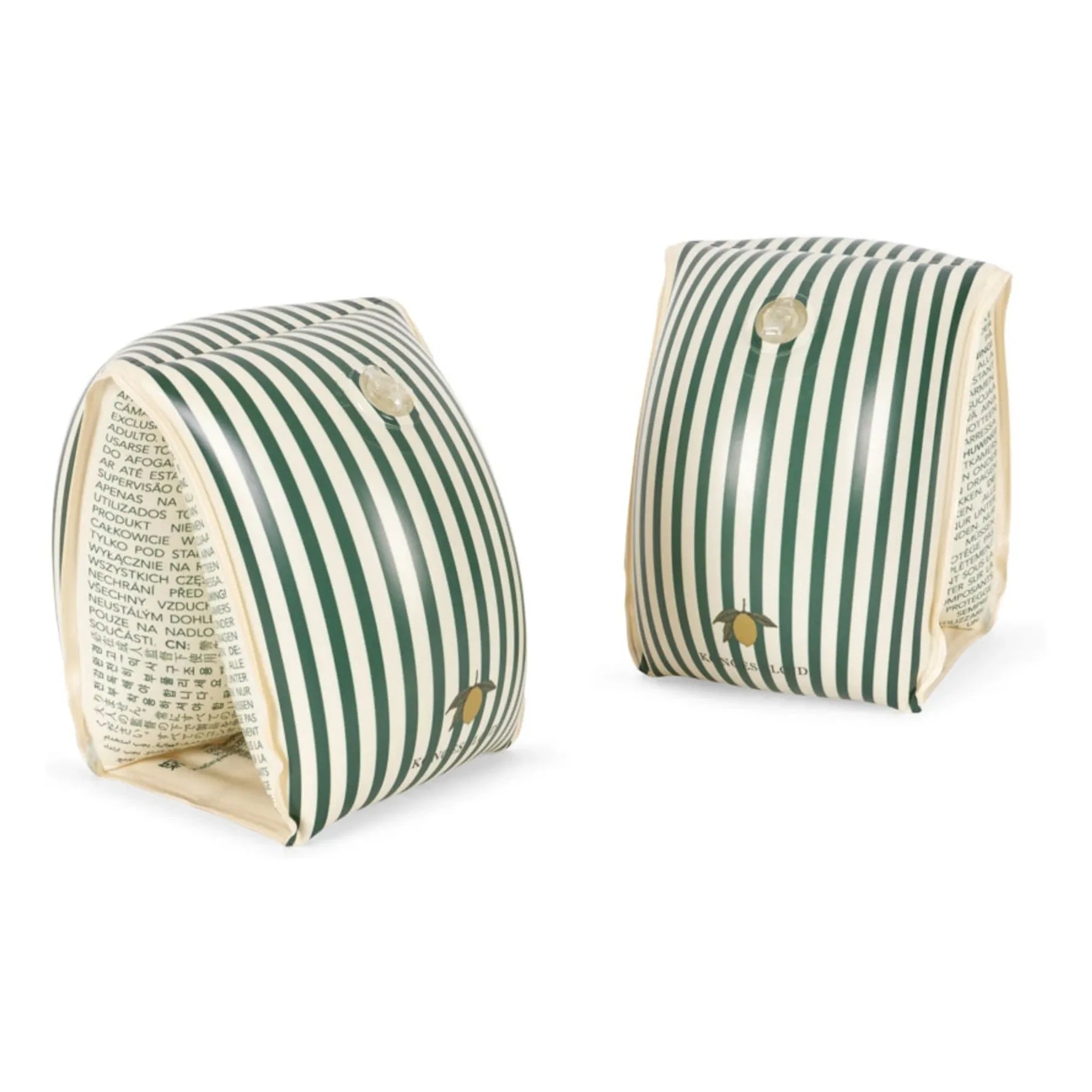 Konges Sløjd - Green Stripe inflatable armbands | Green