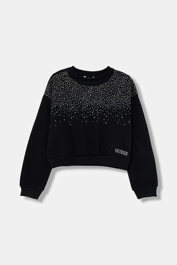Детски памучен суичър Guess