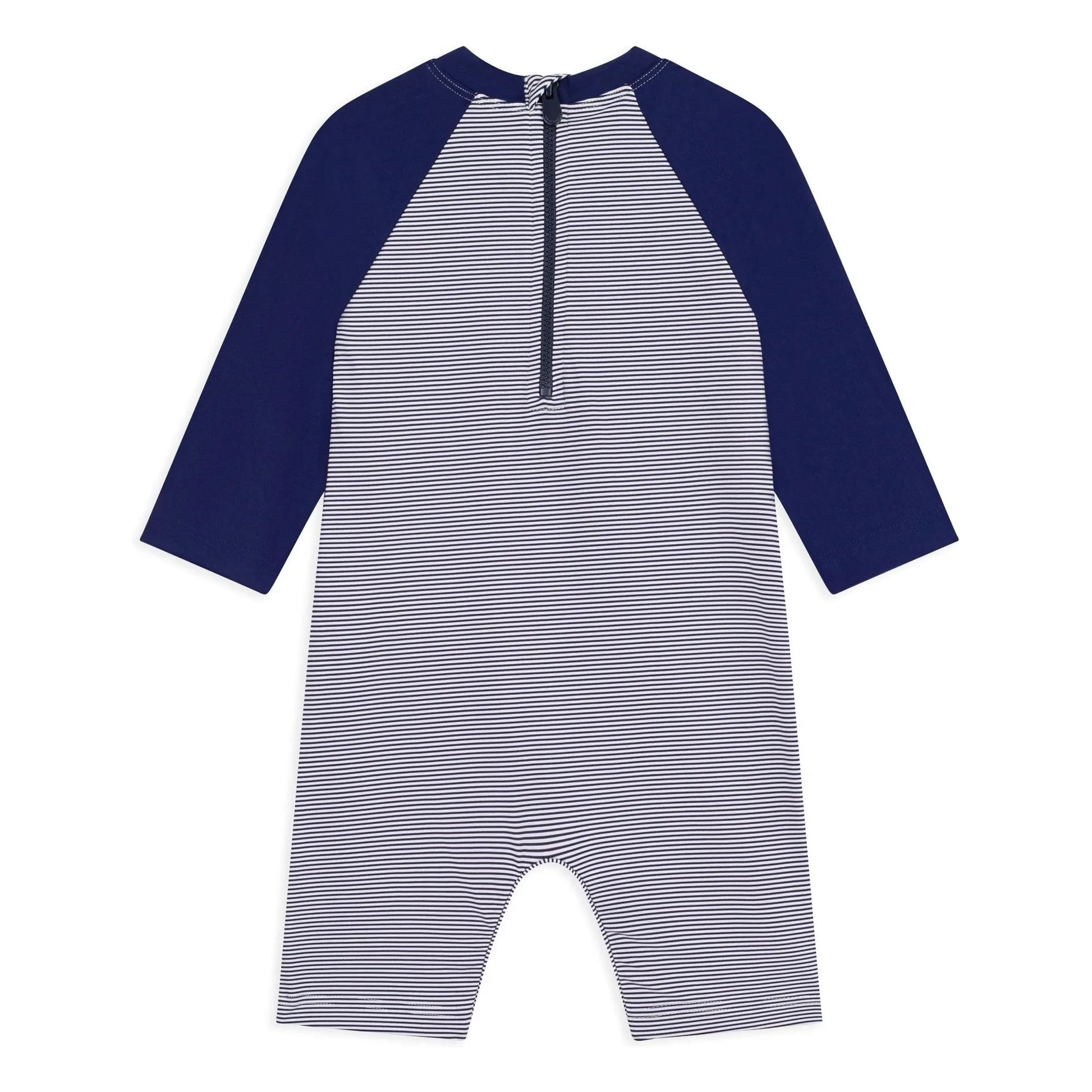 Petit Bateau - Striped UV protection suit | Blue
