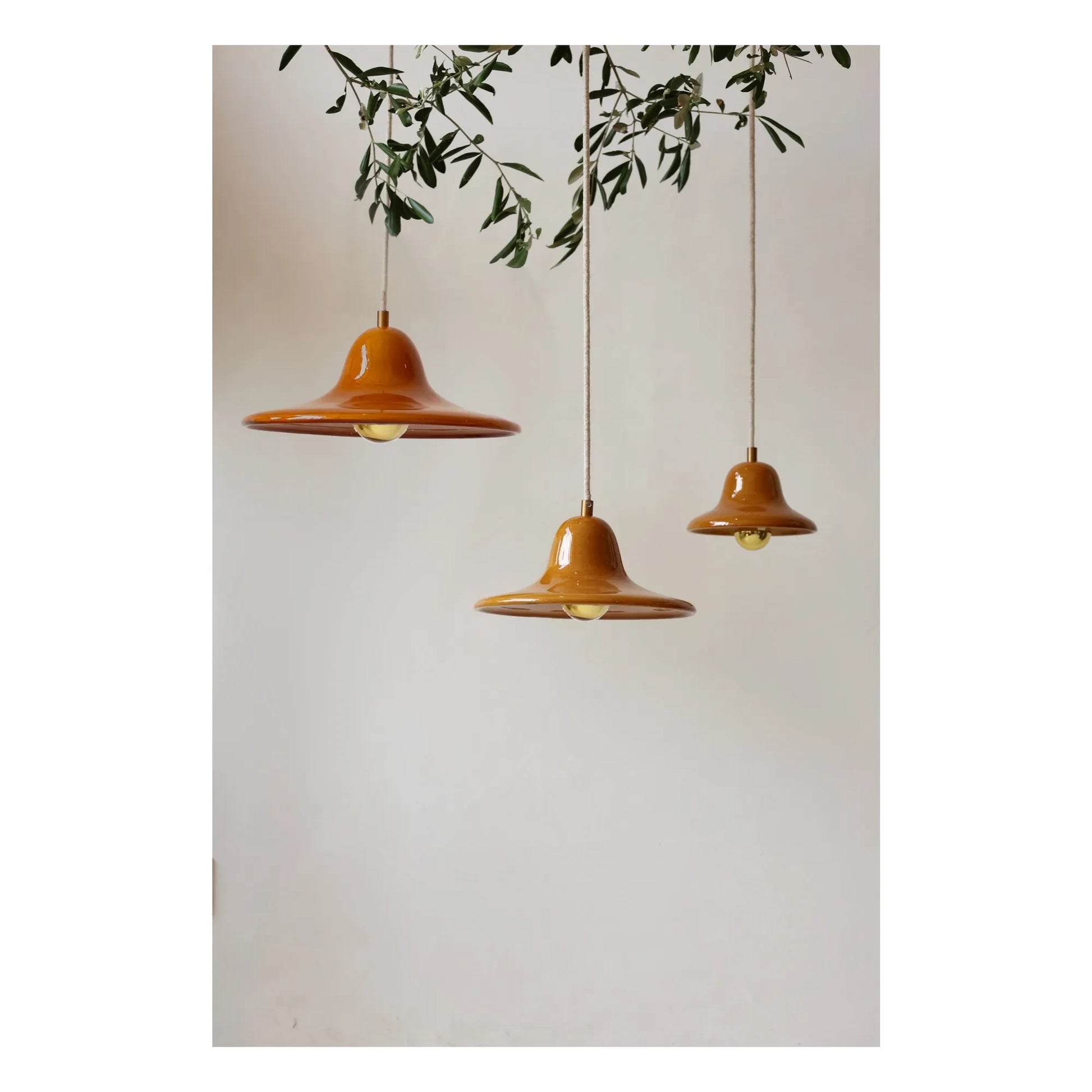 Masamé - Gigaro hanging lamp | Honey