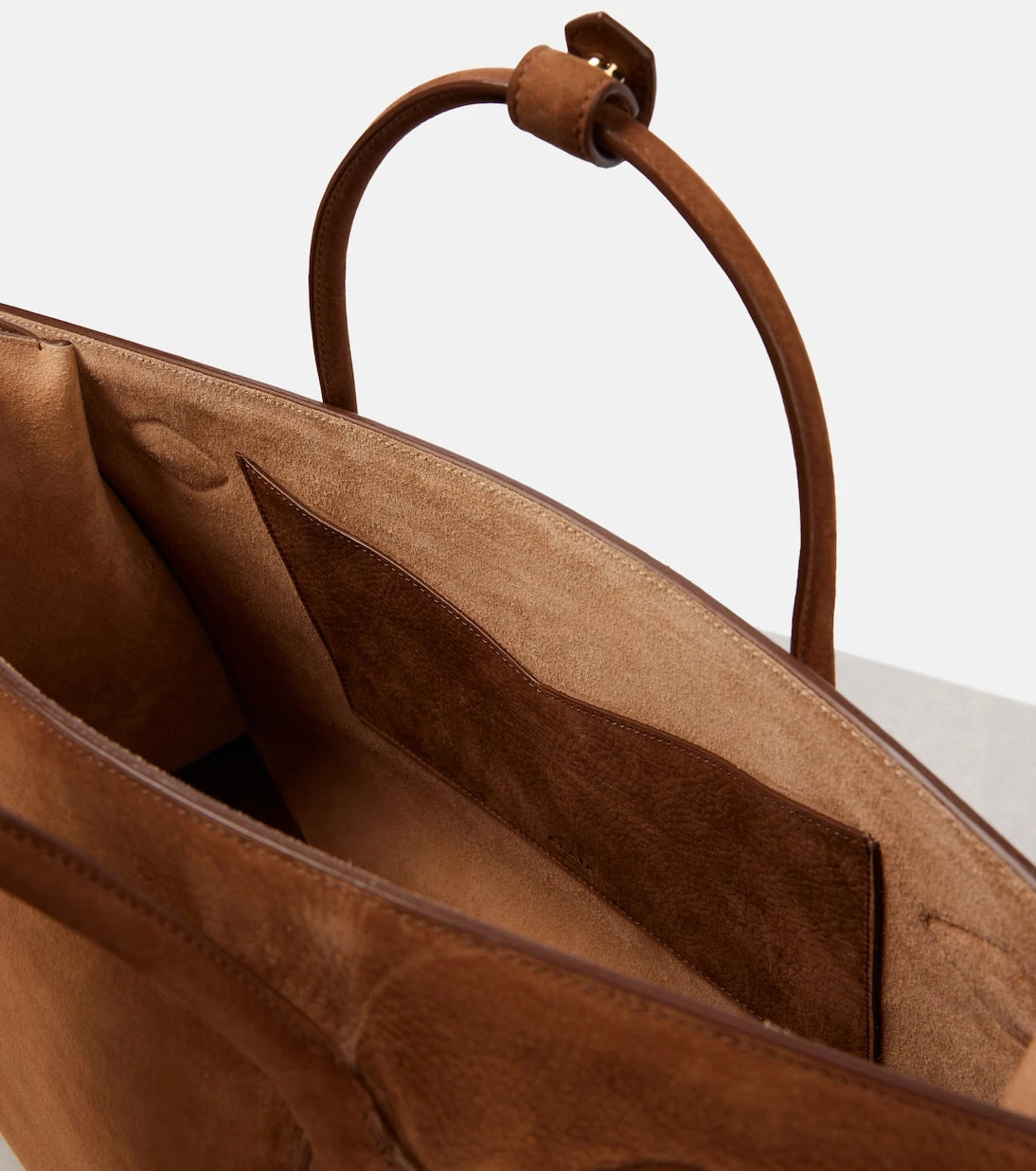 Alaïa - Le Teckel suede tote bag