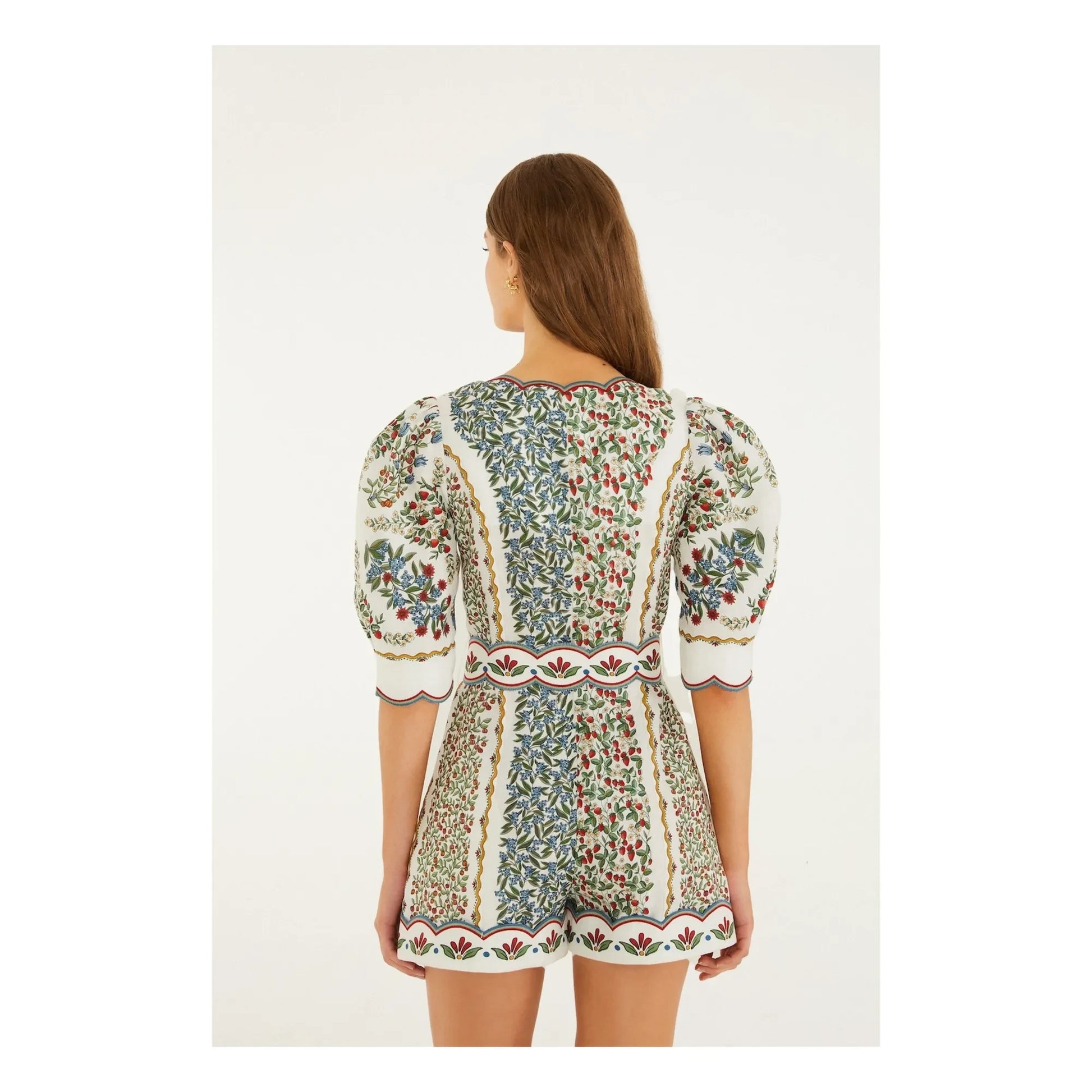 Farm Rio - Fruit Beauty jumpsuit | White