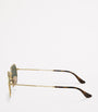 Ray-Ban Gold RB3556N Octagonal Classic Sunglasses