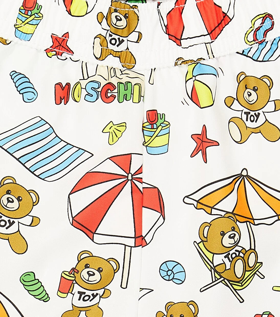 Moschino Kids - Baby printed swim trunks