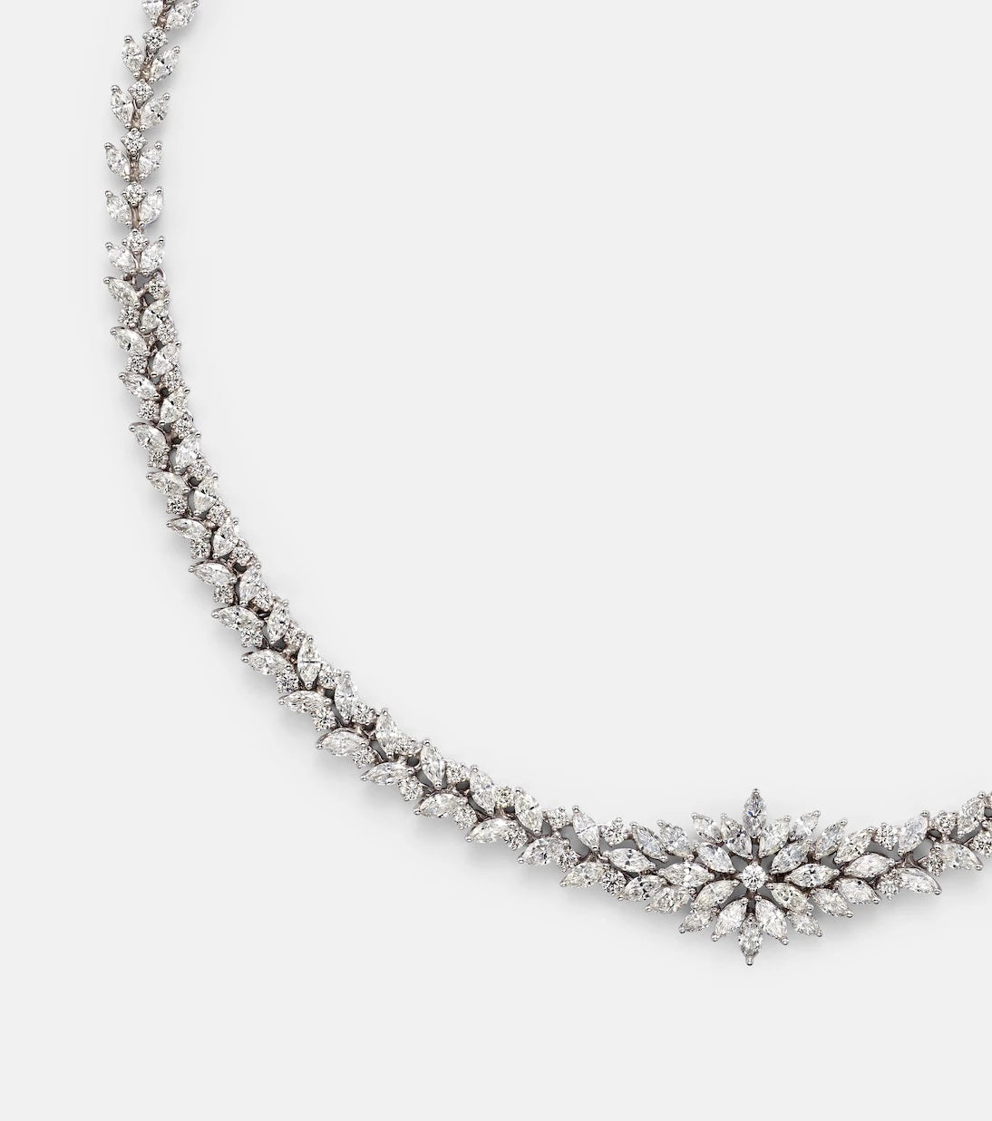 Yeprem - Y-Couture 18kt white gold choker with diamonds