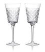 Set of 2 Crystal White Wine Goblets (318ml)