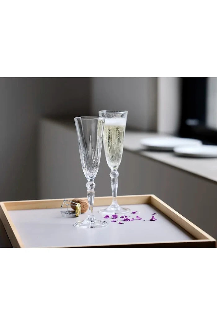 Lyngby Glas Melodia 160 ml Şampanya Kadehi Seti (4 Adet)