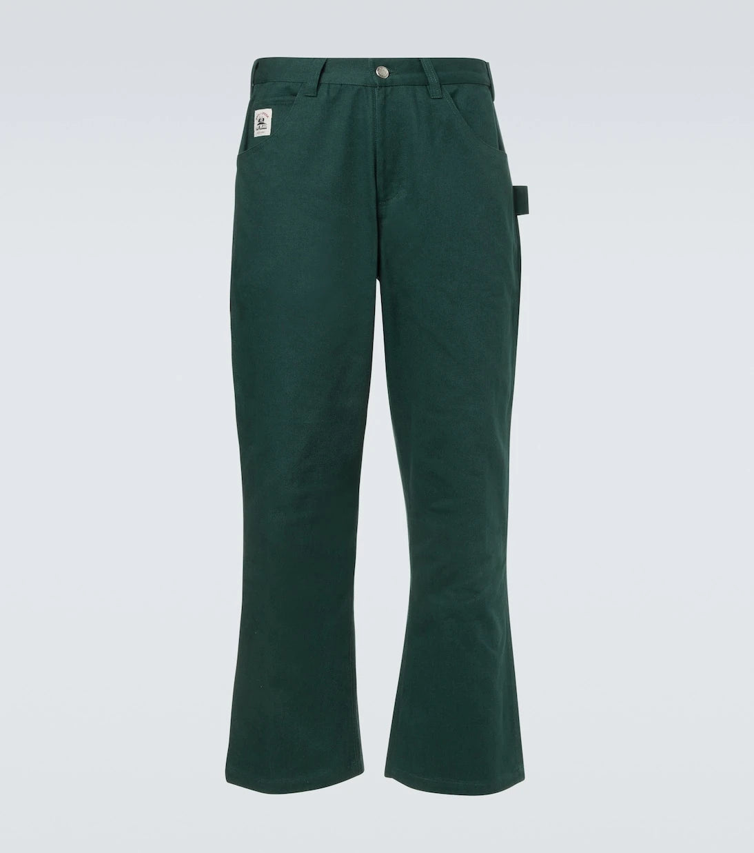 Bode - Knolly Brook cotton twill straight pants