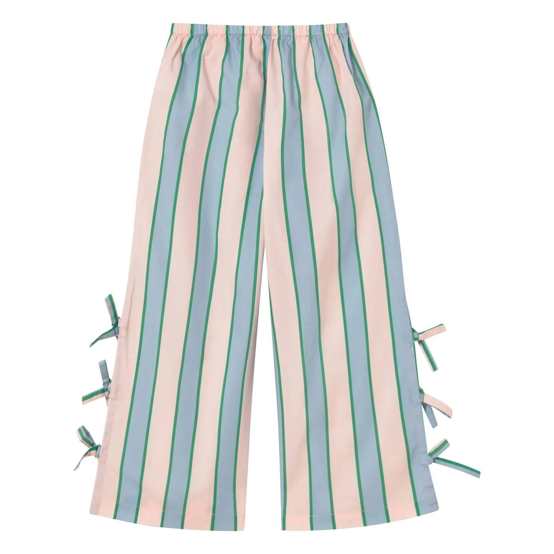 Tinycottons - Striped Knot Pants | Pale Pink