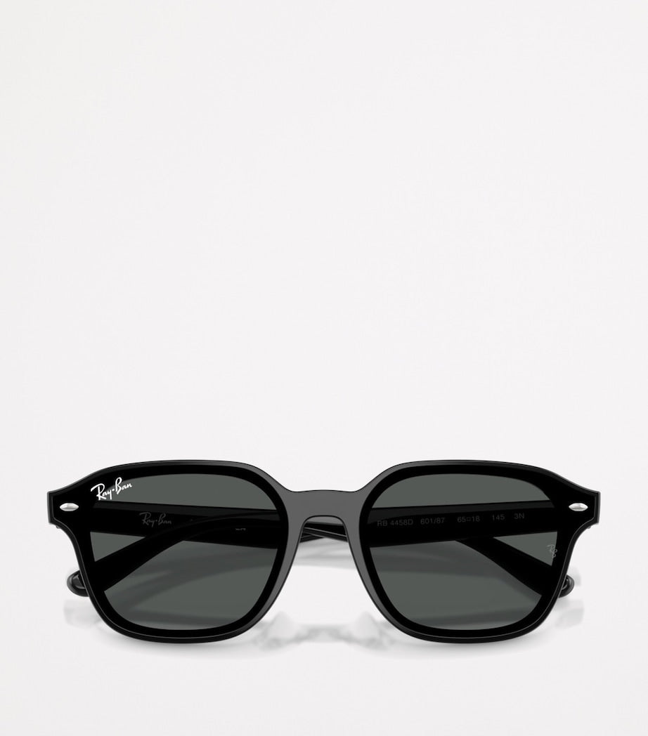 Ray-Ban Black RB4458D Square Sunglasses