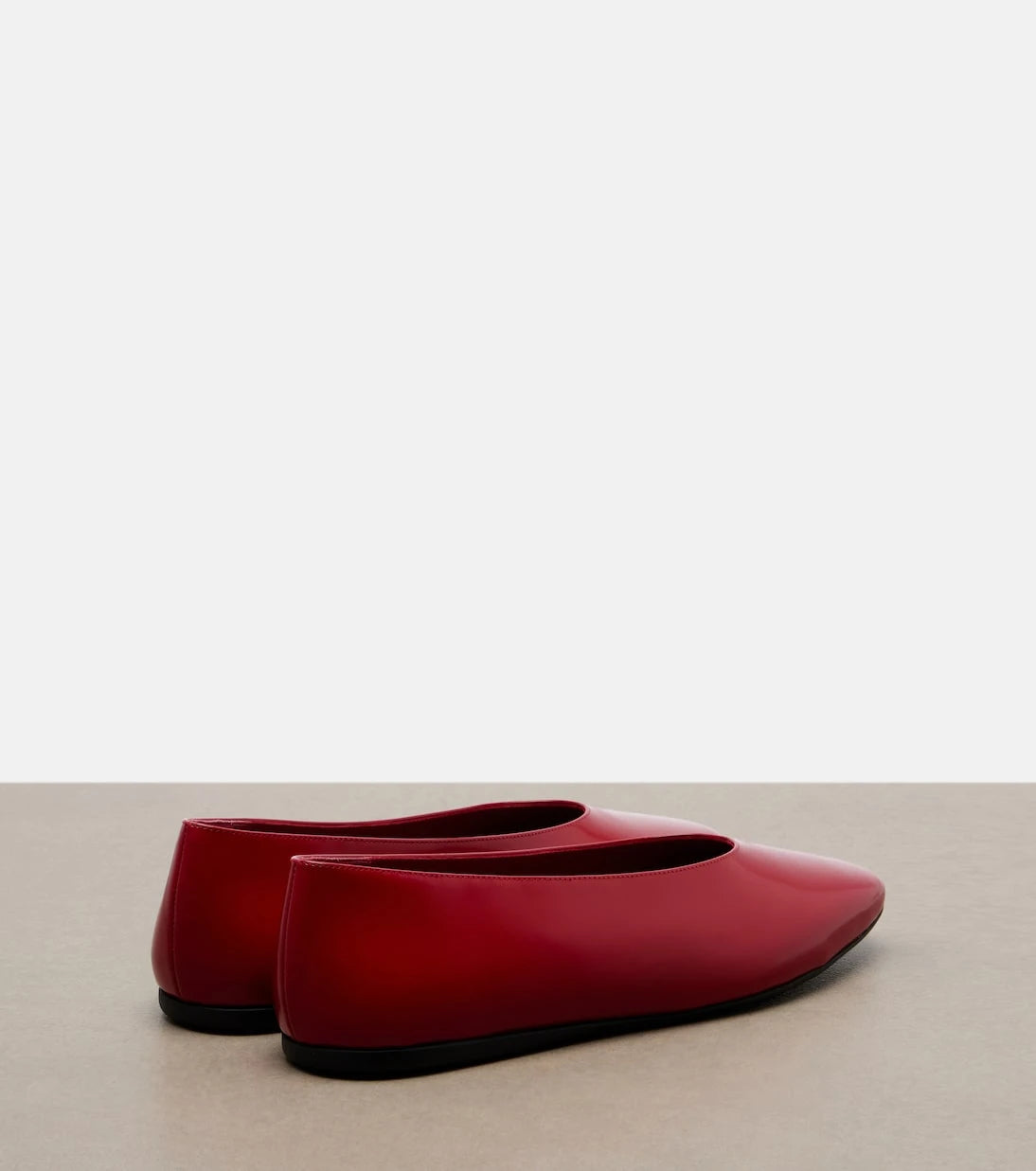 Prada - Leather ballet flats
