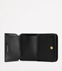 Black Mini Leather Cash 2.0 Trifold Wallet