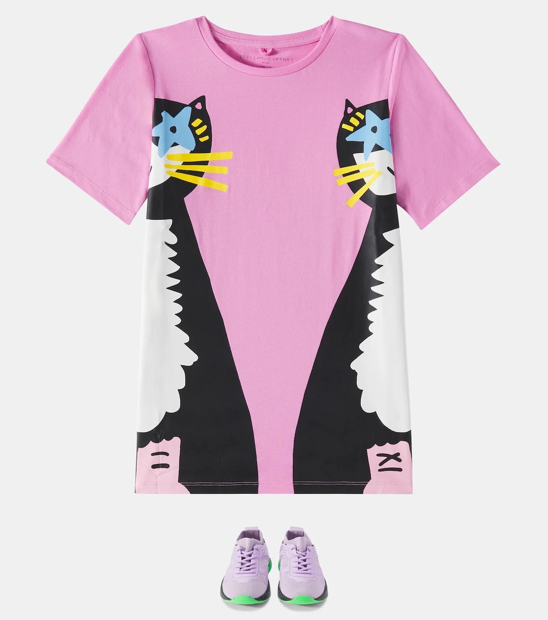 Stella McCartney Kids - Cotton jersey dress