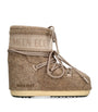 Felt Icon Low Ankle Boots BEIGE