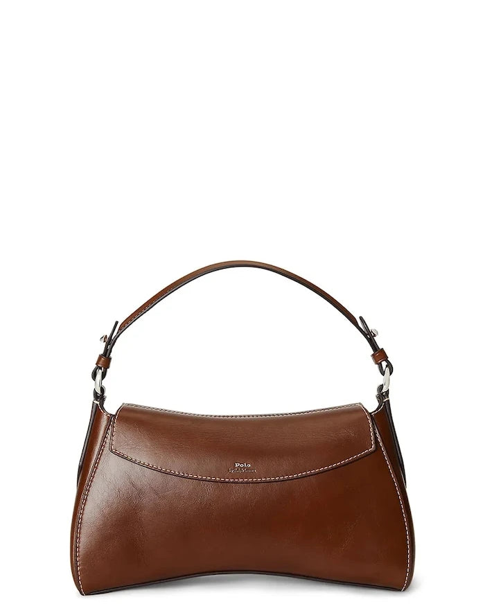 Polo Ralph Lauren kadın deri crossbody çanta